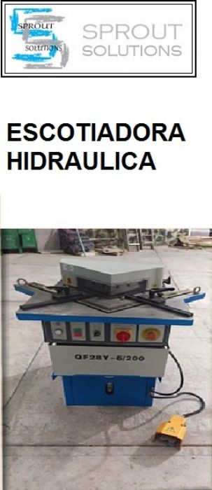CORTE CON ESCOTIADORA HIDRAULICA